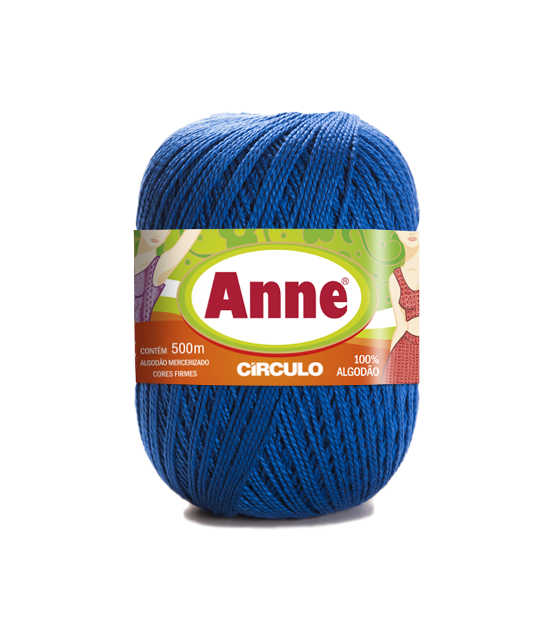 Linha Anne 500 Circulo Cor 2829 - AZUL BIC