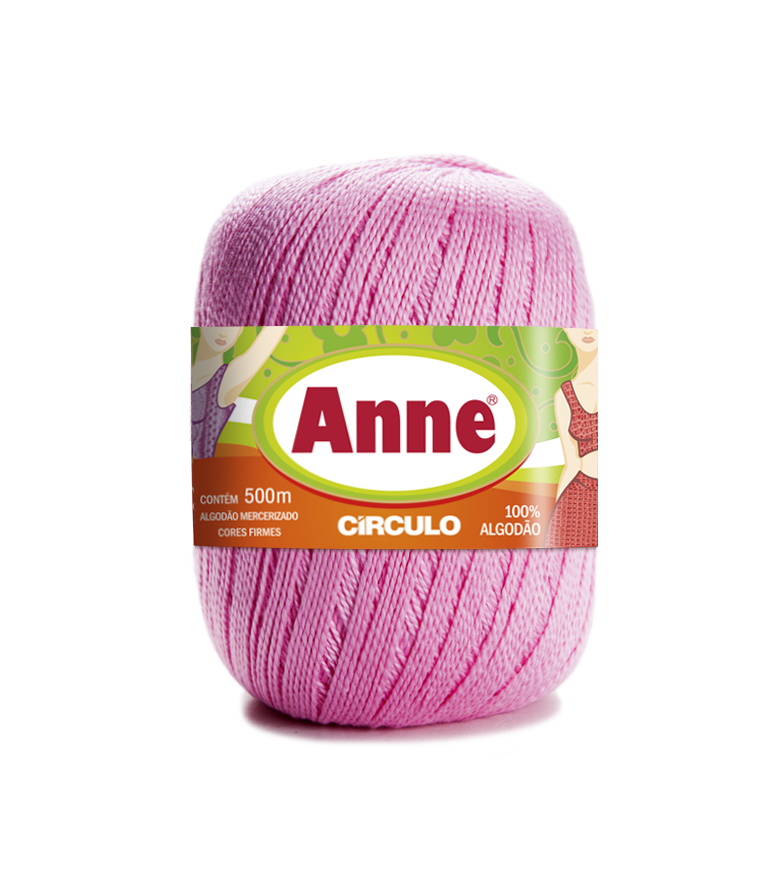 Linha Anne 500 Circulo Cor 3131 - CHICLETE