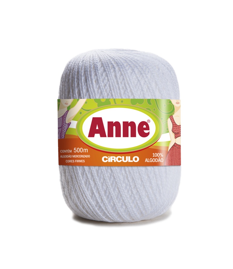 Linha Anne 500 Circulo Cor 8001 - BRANCO