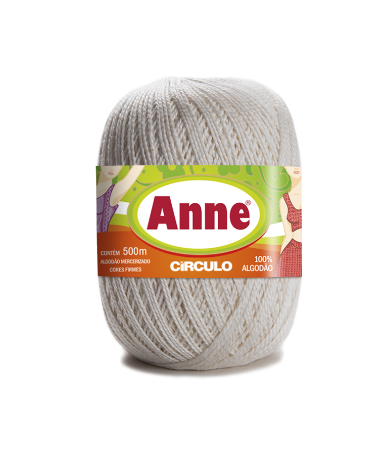 Linha Anne 500 Circulo Cor 8176 - OFF-WHITE