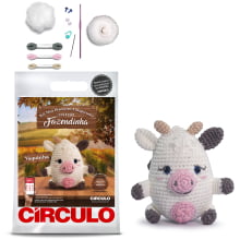 Kit Amigurumi - Coleção Fazendinha - Vaquinha - Círculo - 430226.05