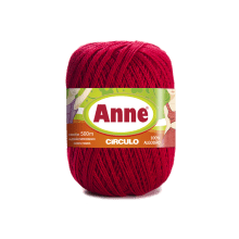 Linha Anne 500 Circulo Cor 3528 - CARMIM