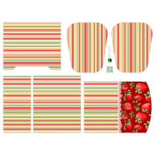 Painel Sintético Doll Lancheira Morango