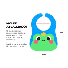 Tecido Tricoline Babadores Coleção 2024 - Meia Tigela