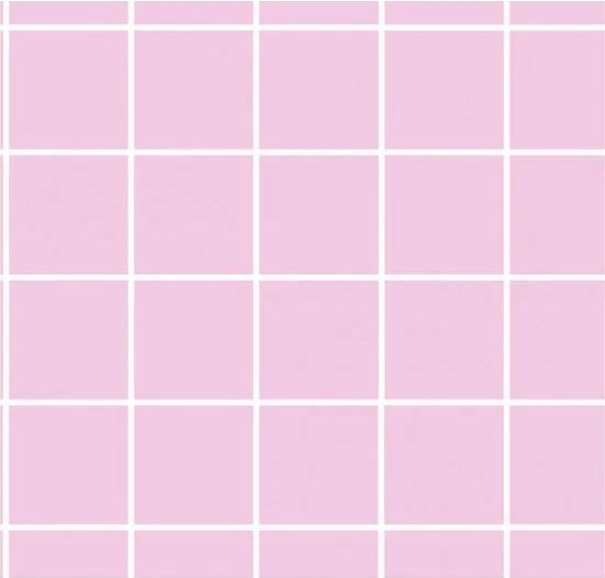 Tricoline Estampada Grid cor 11 (Rosa c/ Branco)  - Tecidos Caldeira